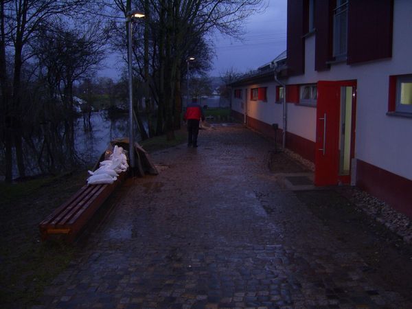 Elbhalle nach der Flut